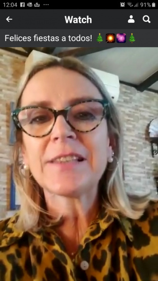 Emotivo mensaje de Prof. Tania González a toda la comunidad de Fraile Muerto.